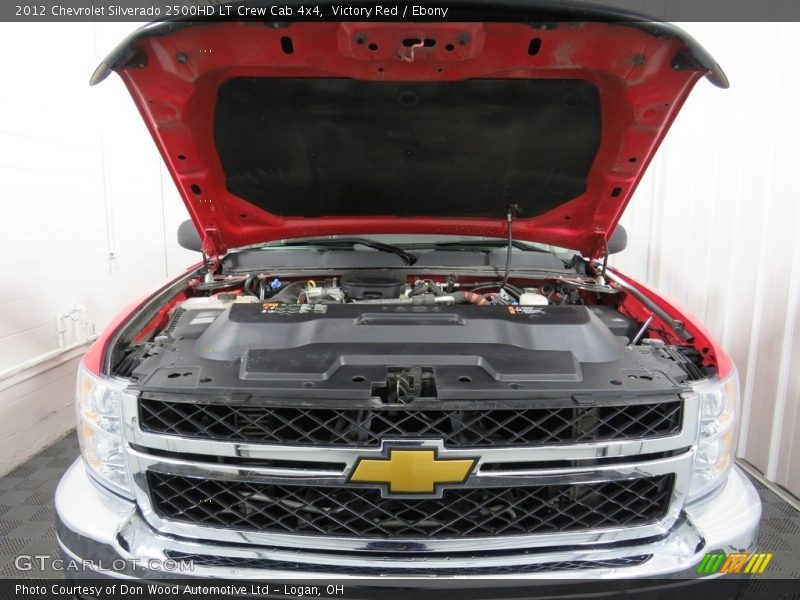 Victory Red / Ebony 2012 Chevrolet Silverado 2500HD LT Crew Cab 4x4