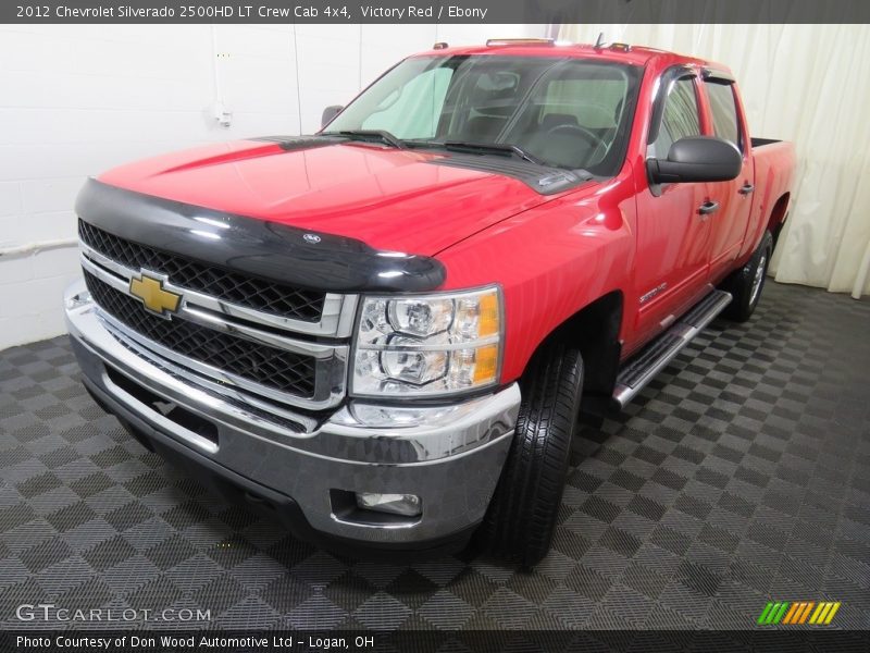 Victory Red / Ebony 2012 Chevrolet Silverado 2500HD LT Crew Cab 4x4