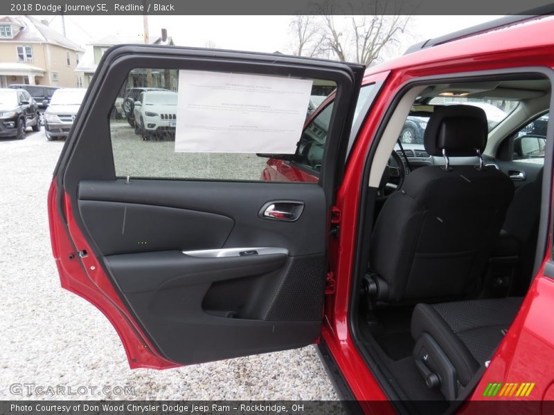 Redline / Black 2018 Dodge Journey SE