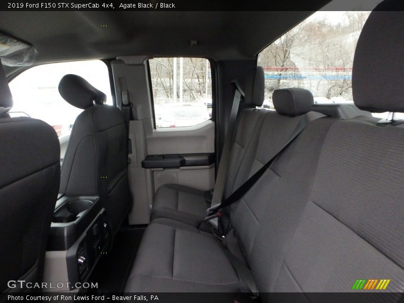 Rear Seat of 2019 F150 STX SuperCab 4x4