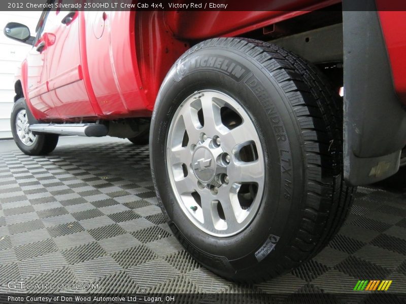 Victory Red / Ebony 2012 Chevrolet Silverado 2500HD LT Crew Cab 4x4