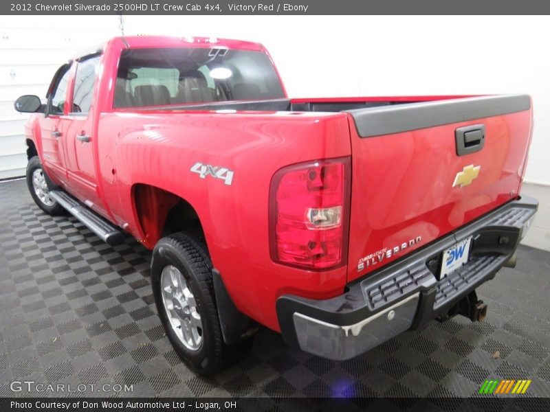 Victory Red / Ebony 2012 Chevrolet Silverado 2500HD LT Crew Cab 4x4