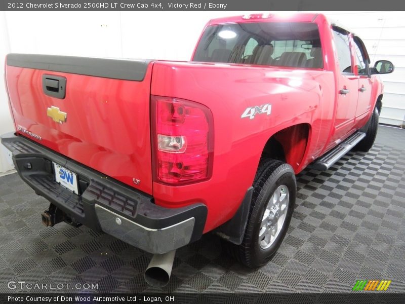 Victory Red / Ebony 2012 Chevrolet Silverado 2500HD LT Crew Cab 4x4