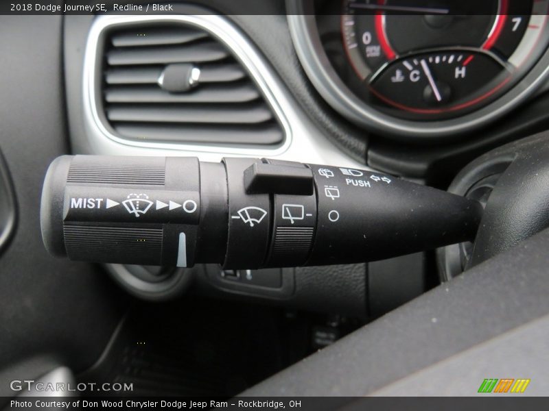 Redline / Black 2018 Dodge Journey SE
