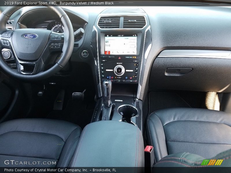 Dashboard of 2019 Explorer Sport 4WD