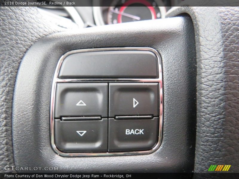 Redline / Black 2018 Dodge Journey SE