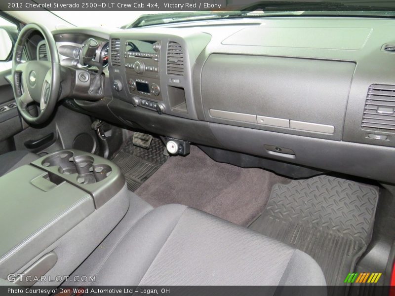 Victory Red / Ebony 2012 Chevrolet Silverado 2500HD LT Crew Cab 4x4