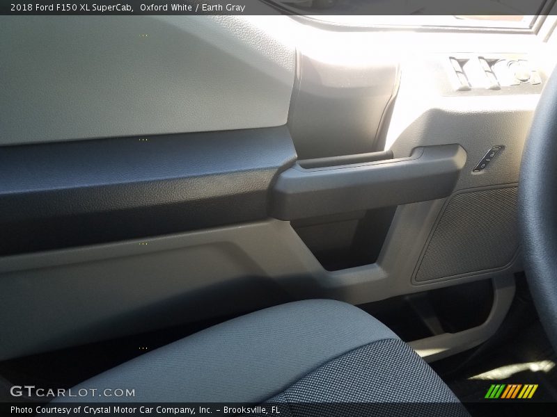 Oxford White / Earth Gray 2018 Ford F150 XL SuperCab
