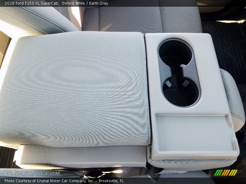 Oxford White / Earth Gray 2018 Ford F150 XL SuperCab