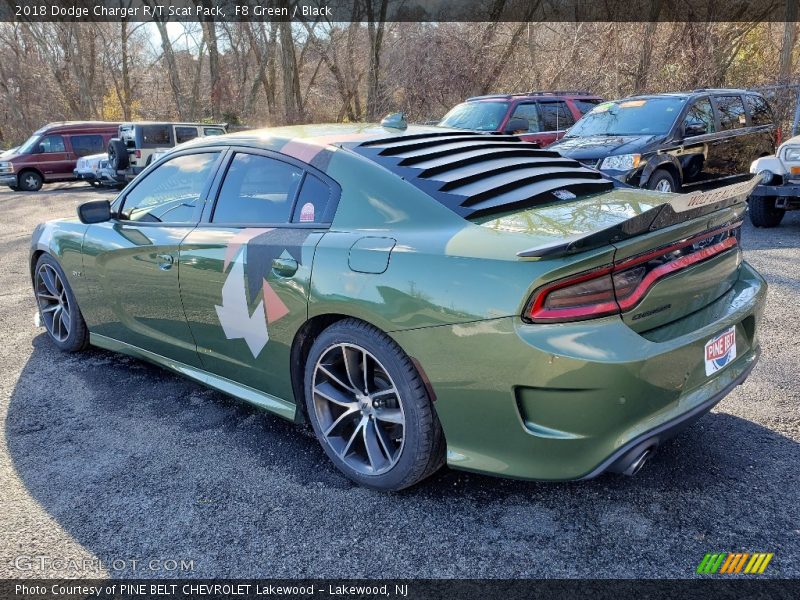 F8 Green / Black 2018 Dodge Charger R/T Scat Pack