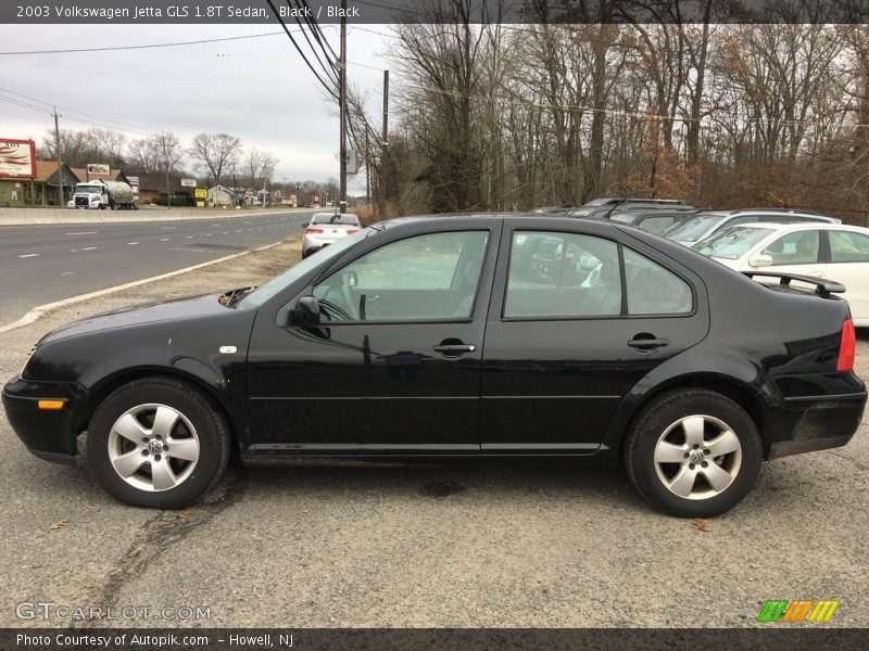Black / Black 2003 Volkswagen Jetta GLS 1.8T Sedan