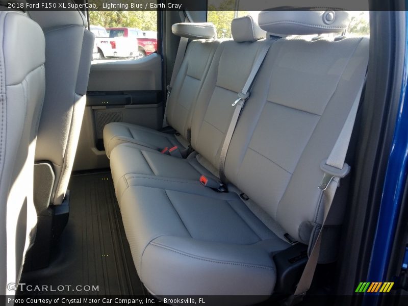 Lightning Blue / Earth Gray 2018 Ford F150 XL SuperCab