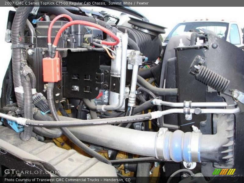 Summit White / Pewter 2007 GMC C Series TopKick C7500 Regular Cab Chassis