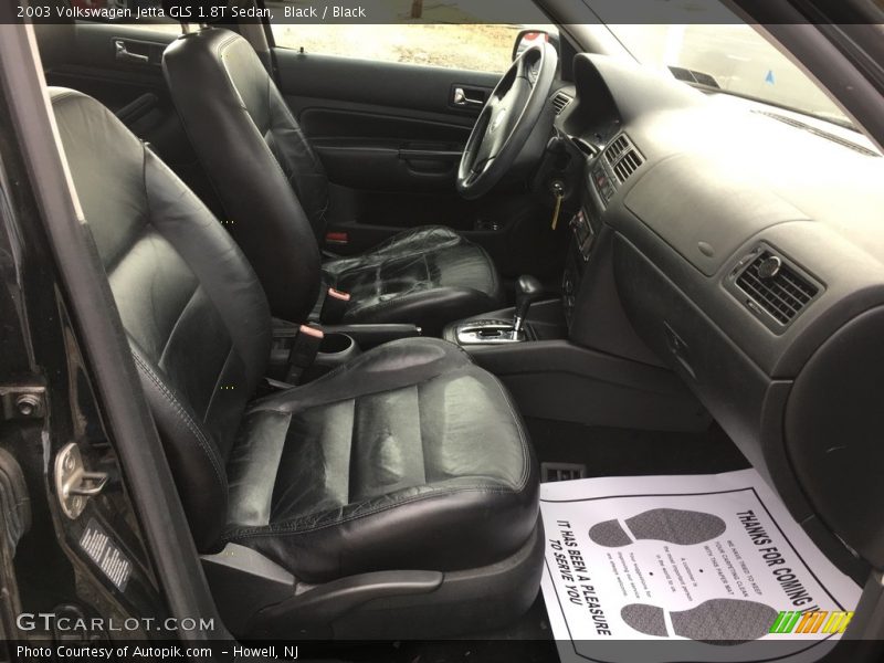 Black / Black 2003 Volkswagen Jetta GLS 1.8T Sedan