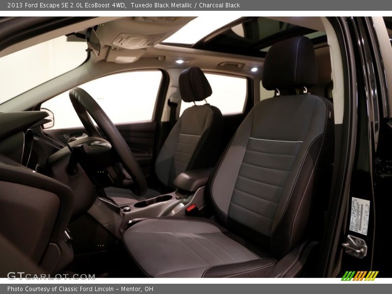 Tuxedo Black Metallic / Charcoal Black 2013 Ford Escape SE 2.0L EcoBoost 4WD