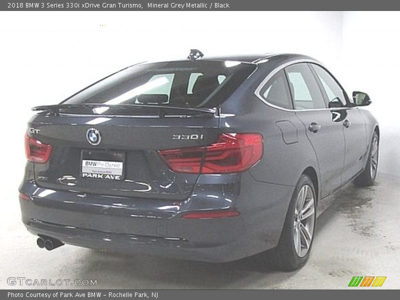 Mineral Grey Metallic / Black 2018 BMW 3 Series 330i xDrive Gran Turismo