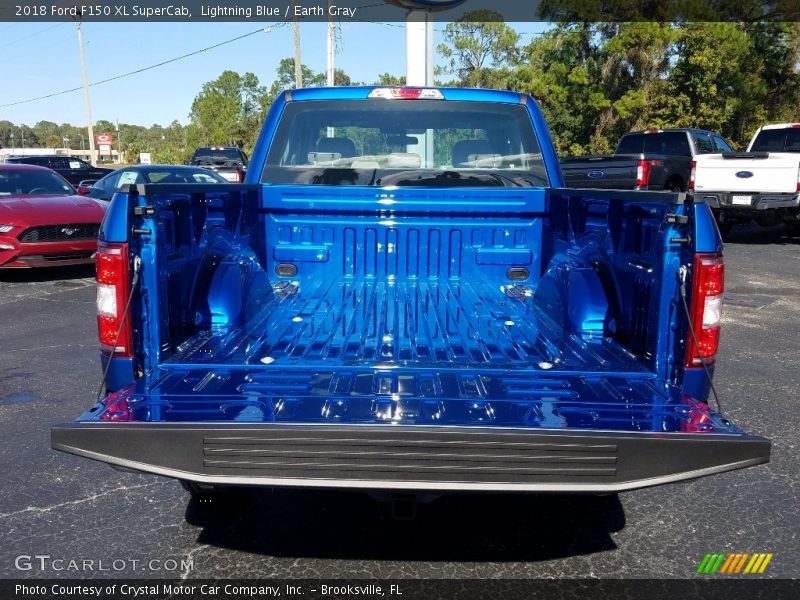 Lightning Blue / Earth Gray 2018 Ford F150 XL SuperCab