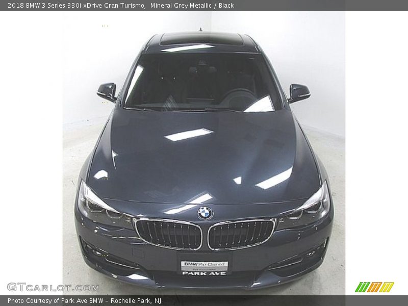 Mineral Grey Metallic / Black 2018 BMW 3 Series 330i xDrive Gran Turismo