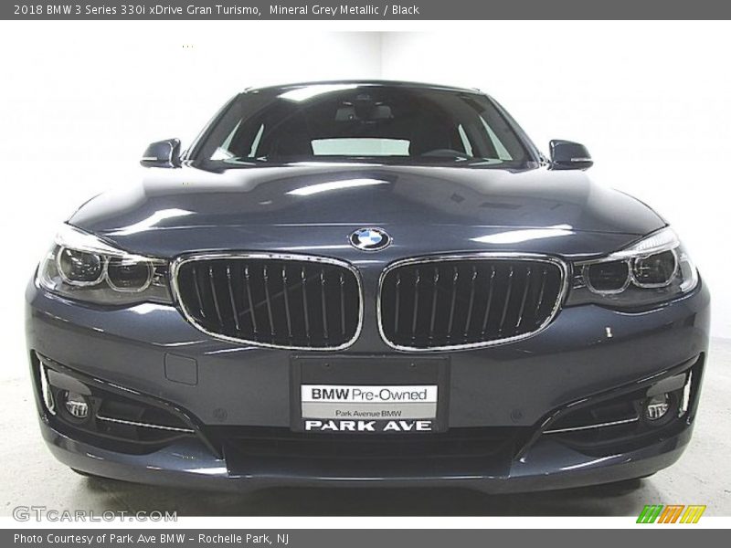 Mineral Grey Metallic / Black 2018 BMW 3 Series 330i xDrive Gran Turismo