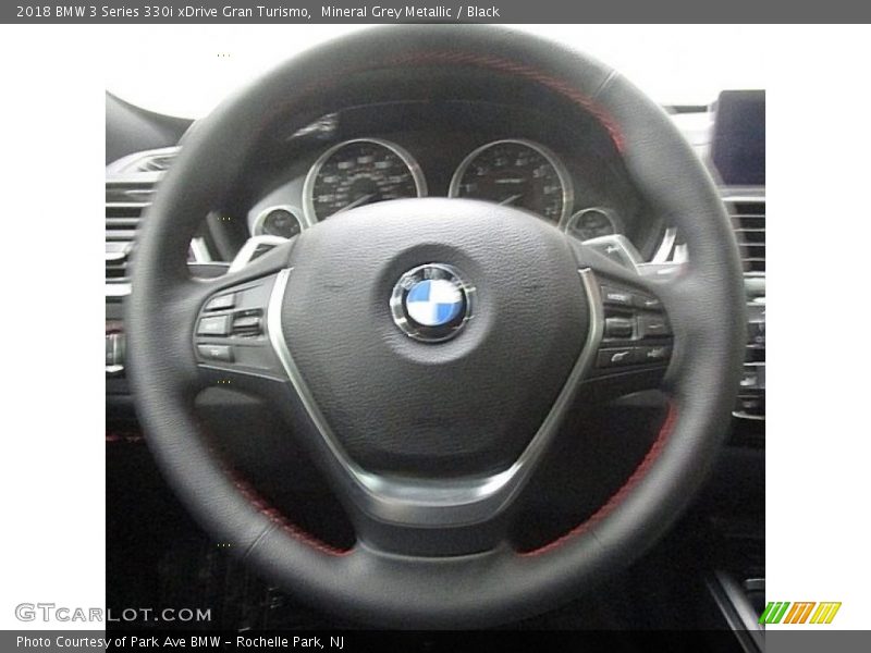Mineral Grey Metallic / Black 2018 BMW 3 Series 330i xDrive Gran Turismo