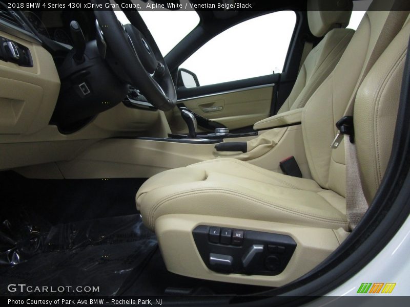 Alpine White / Venetian Beige/Black 2018 BMW 4 Series 430i xDrive Gran Coupe