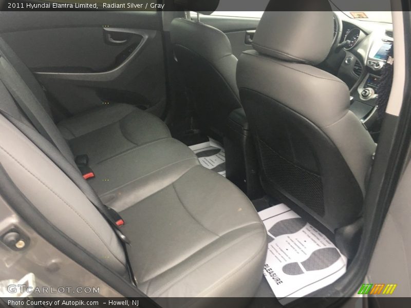 Radiant Silver / Gray 2011 Hyundai Elantra Limited