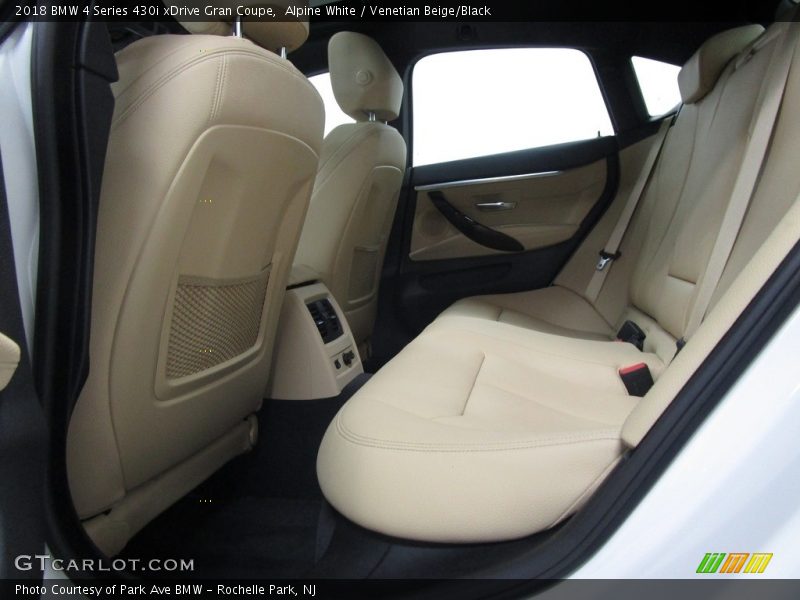 Alpine White / Venetian Beige/Black 2018 BMW 4 Series 430i xDrive Gran Coupe