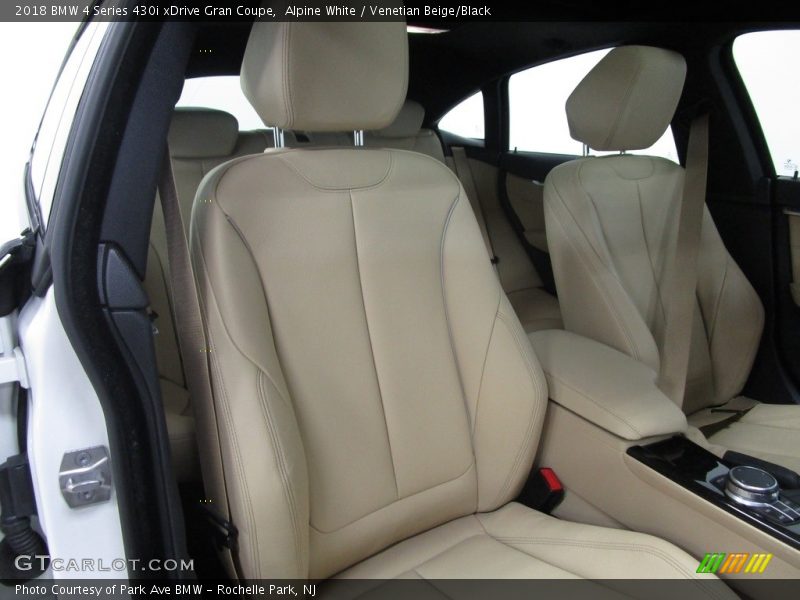 Alpine White / Venetian Beige/Black 2018 BMW 4 Series 430i xDrive Gran Coupe