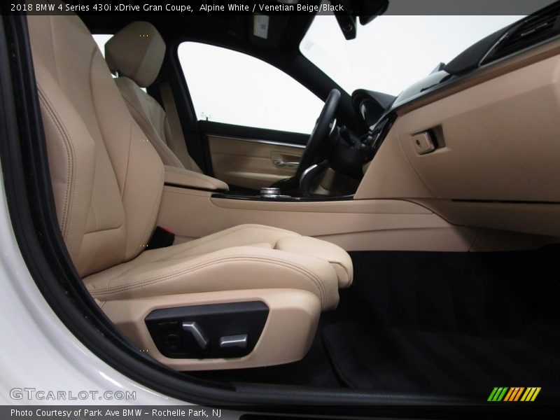 Alpine White / Venetian Beige/Black 2018 BMW 4 Series 430i xDrive Gran Coupe
