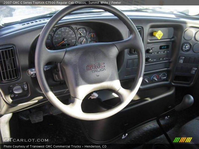 Summit White / Pewter 2007 GMC C Series TopKick C7500 Regular Cab Chassis