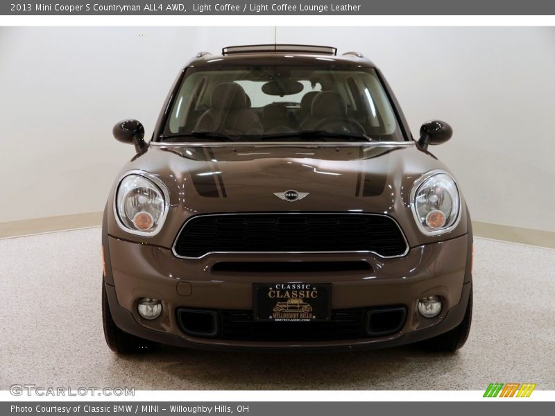 Light Coffee / Light Coffee Lounge Leather 2013 Mini Cooper S Countryman ALL4 AWD