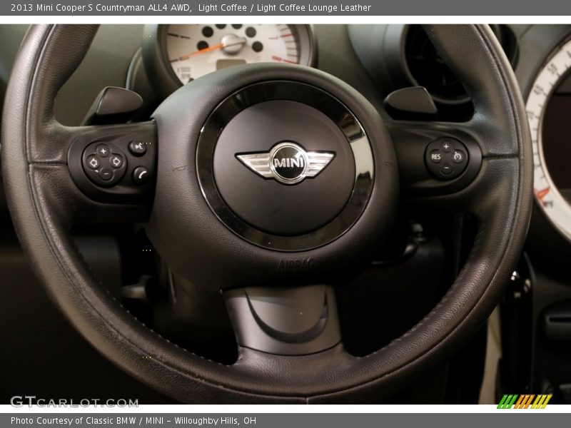 Light Coffee / Light Coffee Lounge Leather 2013 Mini Cooper S Countryman ALL4 AWD