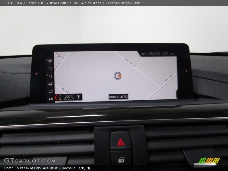 Alpine White / Venetian Beige/Black 2018 BMW 4 Series 430i xDrive Gran Coupe