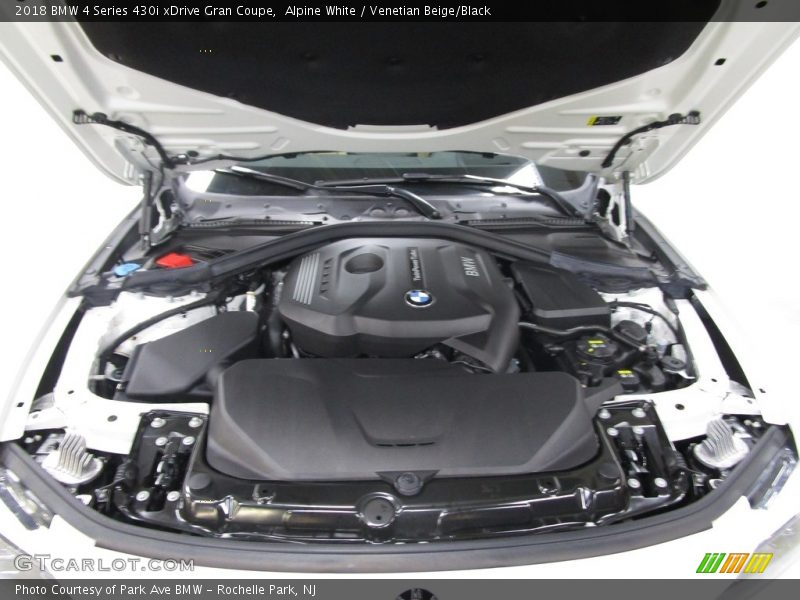 Alpine White / Venetian Beige/Black 2018 BMW 4 Series 430i xDrive Gran Coupe