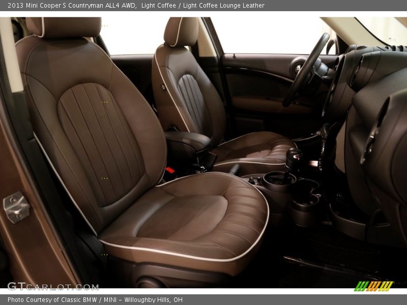 Light Coffee / Light Coffee Lounge Leather 2013 Mini Cooper S Countryman ALL4 AWD