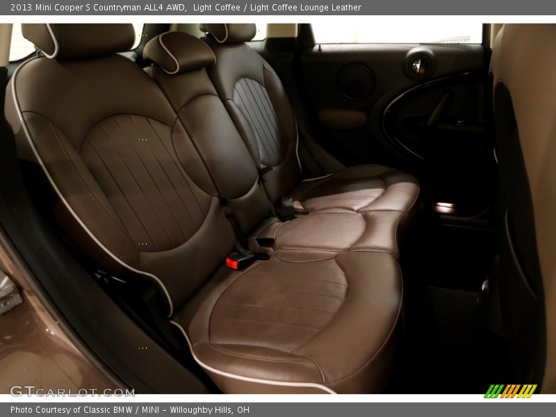 Light Coffee / Light Coffee Lounge Leather 2013 Mini Cooper S Countryman ALL4 AWD