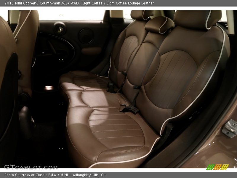 Light Coffee / Light Coffee Lounge Leather 2013 Mini Cooper S Countryman ALL4 AWD