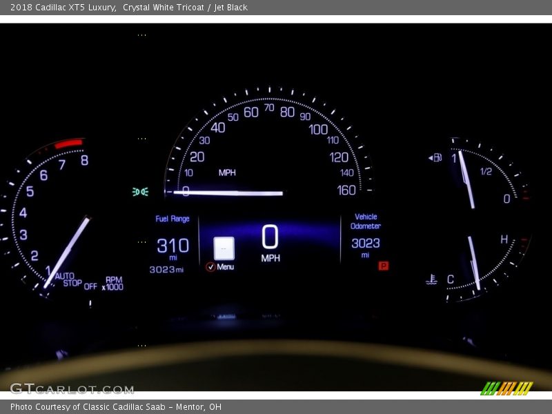  2018 XT5 Luxury Luxury Gauges