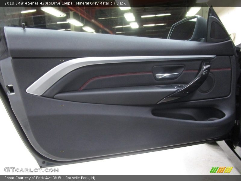 Mineral Grey Metallic / Black 2018 BMW 4 Series 430i xDrive Coupe