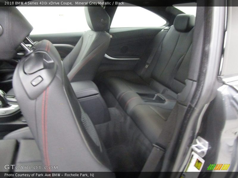 Mineral Grey Metallic / Black 2018 BMW 4 Series 430i xDrive Coupe