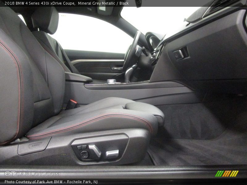 Mineral Grey Metallic / Black 2018 BMW 4 Series 430i xDrive Coupe