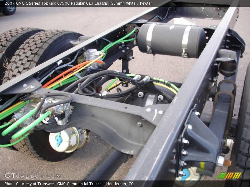 Summit White / Pewter 2007 GMC C Series TopKick C7500 Regular Cab Chassis