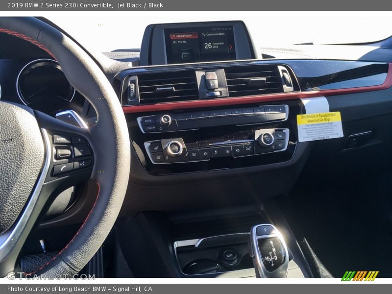 Jet Black / Black 2019 BMW 2 Series 230i Convertible