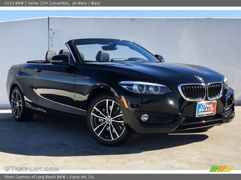 Jet Black / Black 2019 BMW 2 Series 230i Convertible