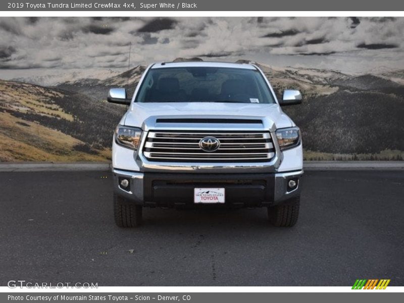 Super White / Black 2019 Toyota Tundra Limited CrewMax 4x4