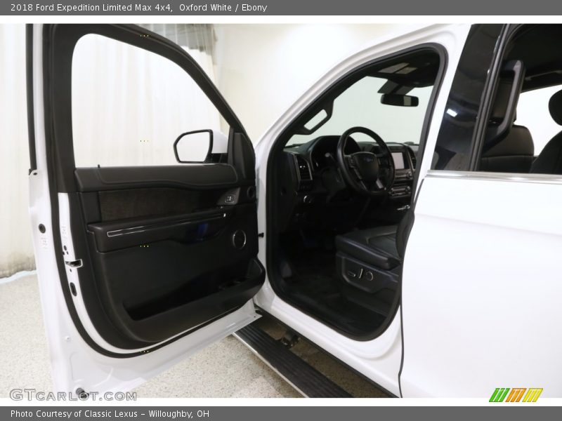 Oxford White / Ebony 2018 Ford Expedition Limited Max 4x4