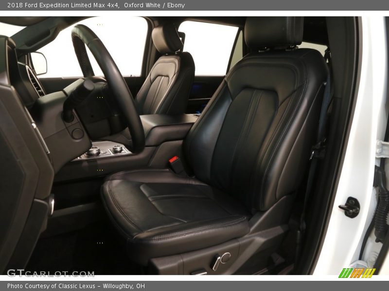 Oxford White / Ebony 2018 Ford Expedition Limited Max 4x4