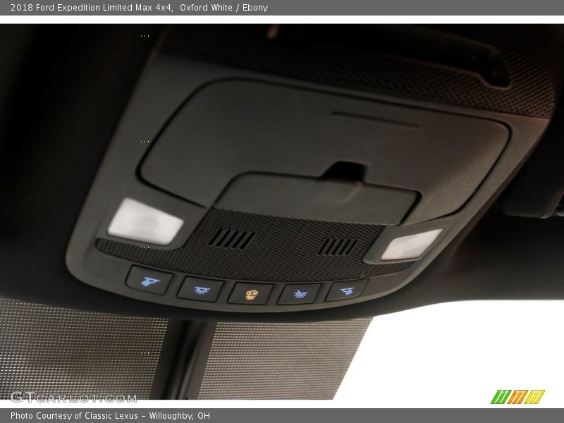 Oxford White / Ebony 2018 Ford Expedition Limited Max 4x4