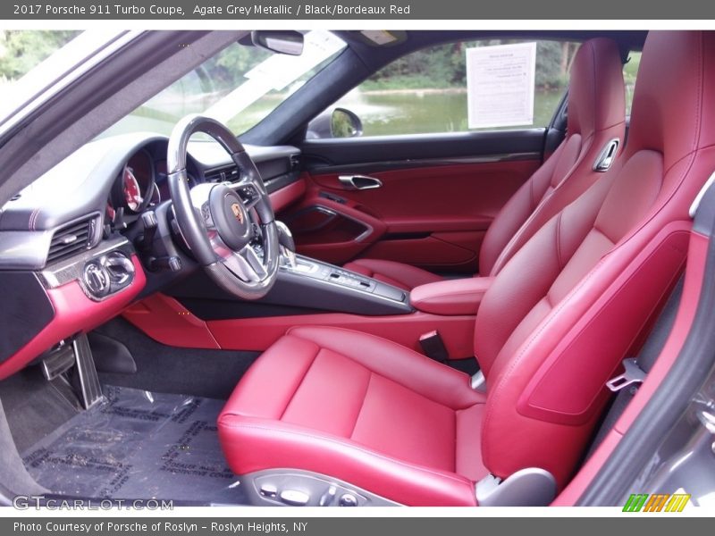  2017 911 Turbo Coupe Black/Bordeaux Red Interior