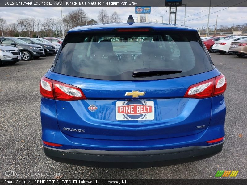 Kinetic Blue Metallic / Medium Ash Gray 2019 Chevrolet Equinox LS AWD